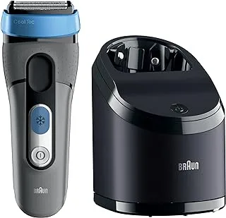 Braun Ct5Cc, Shaver Cooltec Men's Shaving System Kit, Black