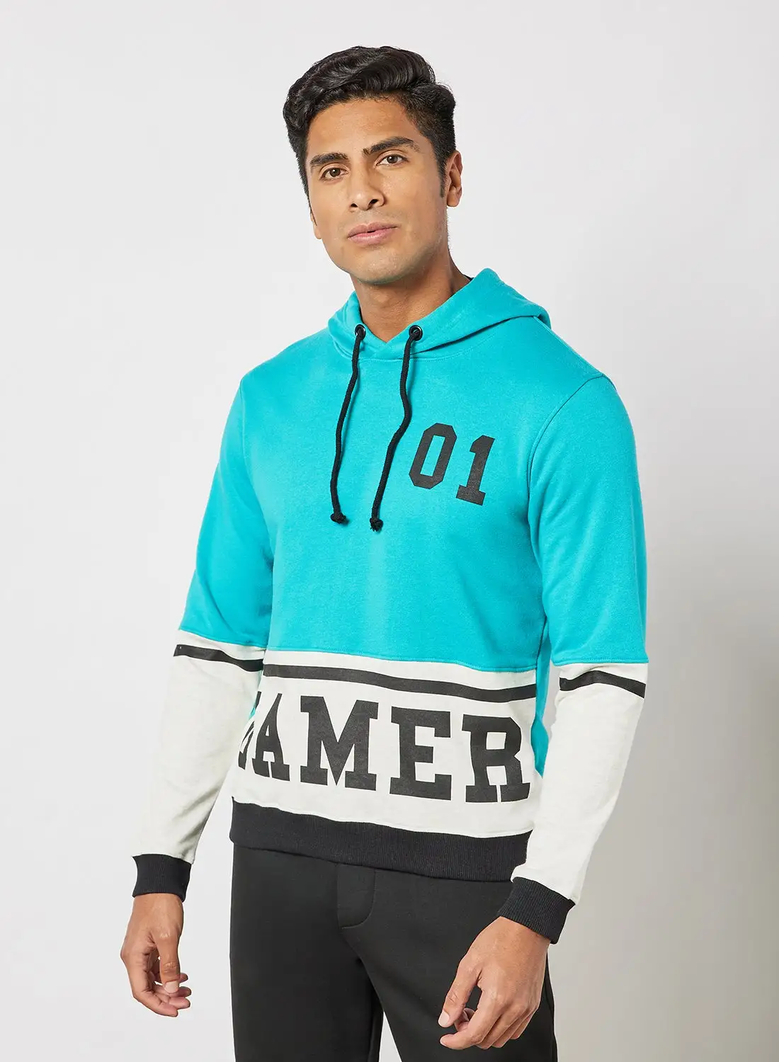 ABOF Regular Fit Sweatshirt أزرق فاتح