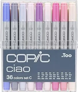 Copic Ciao Set Of 36Pc Set C Colors, Multi Color, Cop 22075363, I36C