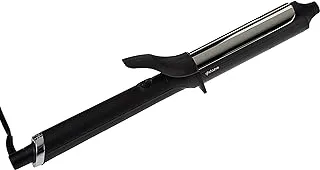 Ghd Clt322 Soft Tong Hair Curler 32 مم ، أسود فضي