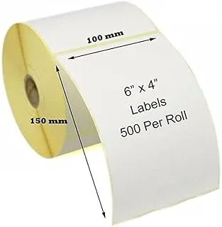 SKY SHOWAY Direct Thermal Barcode Label Stickers - 4