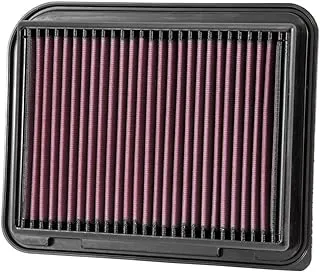 K&N Engine Air Filter: High Performance, Premium, Washable, Replacement Filter: 2003-2019 Mitsubishi/Citroen/PEUgeot (Asx, Grandis, Outlander, Eclipse Cross, Lancer, Rvr, Evolution, 4008), 33-3015