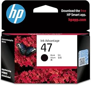 HP 47 Original Black Ultra Ink Advantage Cartridge