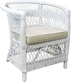 Dubai Garden Centre Malawi Chair, White