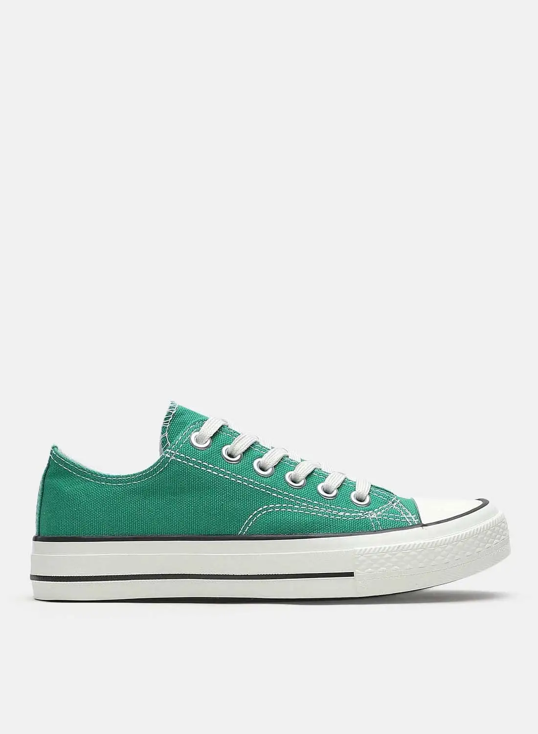 Athletiq Canvas Low Top Sneakers Green