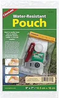 Coghlans Water Resistent Pouch 5Inches X 7 Inches, White