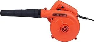 Black & Decker 530W 16,000 Rpm Single Speed Electric Blower/Vacuum With Collection Bag For Home & Garden Bdb530-B5 2 Years Warranty