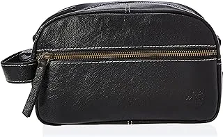 Timberland Men's Leather Toiletry Bag Travel Kit Accessory