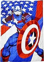 Marvel Captain America 4 Pc Comforter Set For Kids,