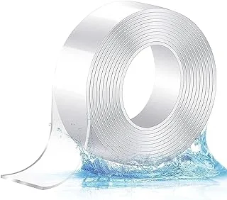 SHOWAY Torix 3 Meter Magic Improvement Double Sided Tape Mounting Transparent Trace Less Acrylic REUse Washable Waterproof Adhesive Tape 3M