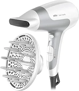 Braun Satin Hair 5 Hd 585 Hair Dryer With Diffuser And Ionic Function