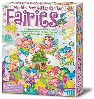 4M 3498 3524 Mould And Paint Glitter Fairy Art And Craft Toy