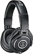 Audio-Technica Ath-M40X Professional Headphones - Black