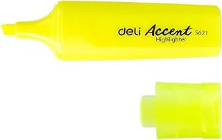 DELI HIGHLIGHTER CHISEL TIP: 1-5MM YELLOW