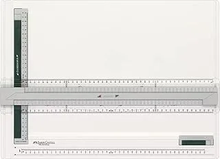 Faber-Castell Faber-Castell Tk-System Drawing Board Din A3,Made Of Top-Quality Plastic Materials Which Are Impact And Break-Resistant,Made In Germany, White, F171273