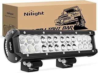 Nilight Ni06A-72W 12Inch 12 Inch 72W Spot Flood Combo Bar Off Road Boat Driving Led Work Light Suv Jeep Lamp 60003C-A