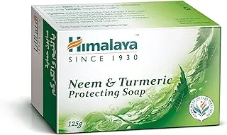 Himalaya Neem & Turmeric Protecting Soap Bar Remove Problem-Causing Bacteria & Protect Your Skin -125gm