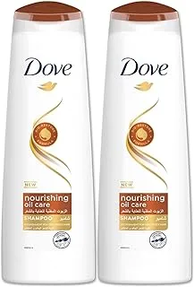 Dove Shampoo Nourishing oil Care for dry and frizzy hair 400ml pack of 2