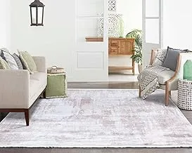 Al Salem Carpet Sondos Collection Carpet Contemporary Modern Area Rug , Beige, 200X290