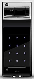 Yale Ydr4110 Digital Rim Lock, Fingerprint, Keypad, Black