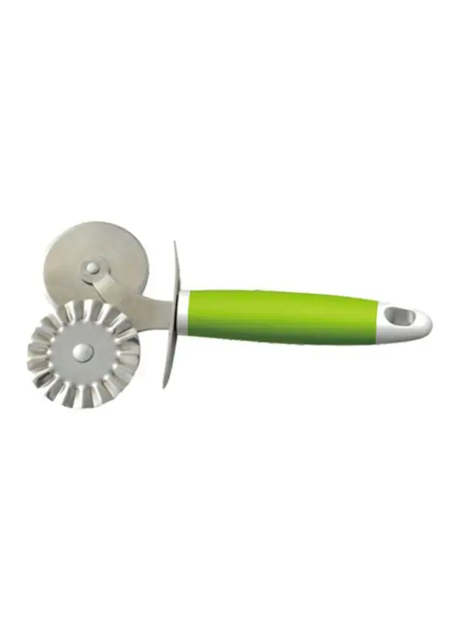 Royalford Double Pizza Cutter Green