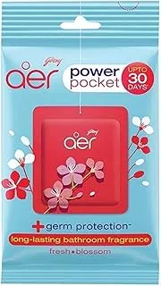 Godrej Aer Power Pocket Bathroom Fragrance Fresh Blossom 10G