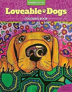 Lovable Dogs Coloring Book