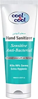 Cool & Cool Sensitive Hand Sanitizer Tube, 100 Ml