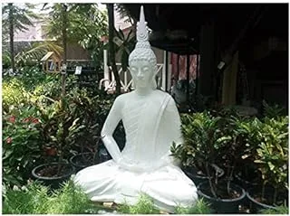 Dubai Garden Centre Sitting Buddha Black