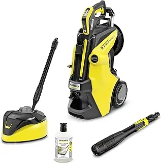 Karcher K7 Premium Smart Control Home Pressure Washer, Integrated LED Screen, Precise Cleaning, High-Pressure, Multiple Accessories, Yellow