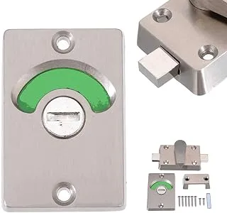 Royal Apex Public Toilet Indicator Bolt Lock Vacant/Engaged Bathroom Toilet Privacy Door Lock Latch for Restroom Partition Supplies