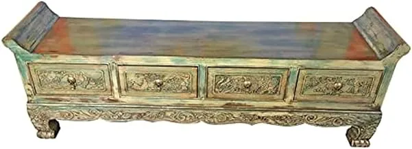 Dubai Garden Centre 4 Drawers Antique Style TV Cabinet