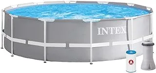 Intex Prism Frame Pools 12Ft X 39In (With Pump) - 26716