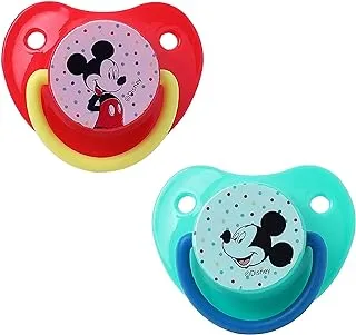 Disney Baby Soother, Pacifier Fun Style Mickey Mouse, Multicolor