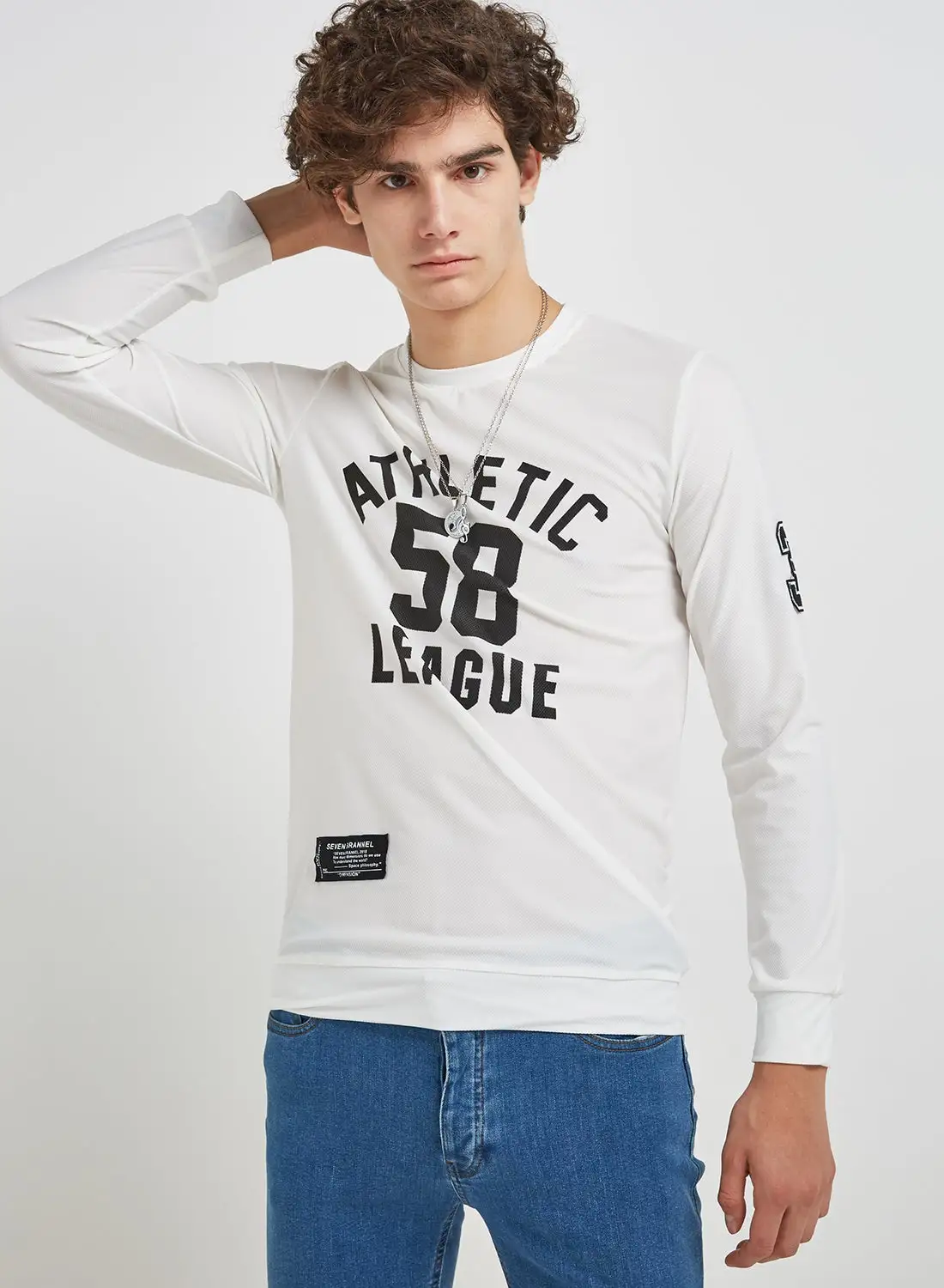 Generic Long Sleeve Sweatshirt White