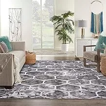 Al Salem Carpet Hanan Collection Carpet Modern Contemporary Area Rug 280 CM X 370 CM Light Grey