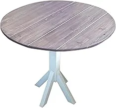 Dubai Garden Centre Wooden Round Dining Table, 80 cm Diameter