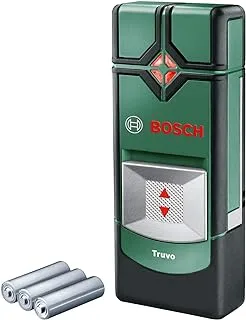 Bosch Digital Detector Truvo, auto-calibration one-button detector of live cables and metal objects | Model: 0603681201 with 1 year warranty