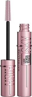 Maybelline New York Mascara, Volumizing & Lengthening Mascara, Washable Flake-Free Formula With Bamboo Extract & Fibres, Lash Sensational Sky High, Black