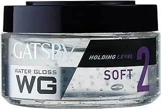 Gatsby Water Gloss Soft White | Gentle Setting Power Gives Natural Feeling | 150gm