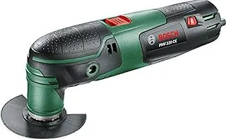 Bosch Oscillating Tool PMF 220 CE Cut, saw, sand, scrape, route, rasp, and polish a wide range of materials | Model: 0603102070 with 1 year warranty