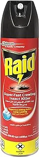 Raid Super-Fast Crawling Insect Killer Spray, Long Lasting, Leaves No Harsh Smell, 300ml