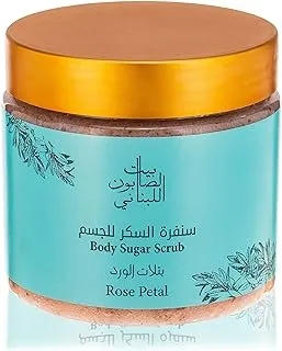 Bayt Al Saboun Al Loubnani Rose Petal Body Sugar Scrub, 500G