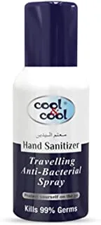 Cool & Cool Hand Sanitizer Travelling Spray, 120 ml