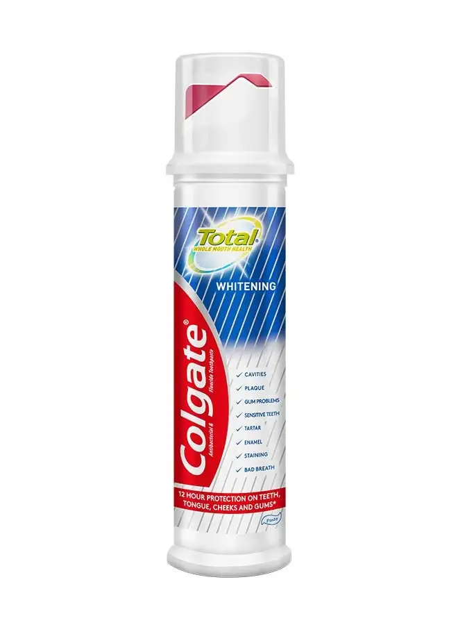 Colgate Total Advanced Teeth Whitening Toothpaste Pump 100ml