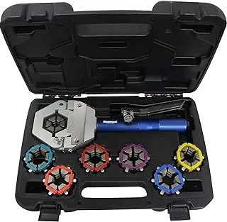 Mastercool Blue 71500-A Hydra-Krimp AC Hose Crimper,Black