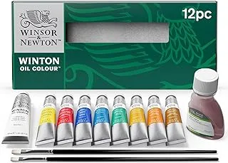 Winsor & Newton Winton Oil Color Paint, Studio Set, 10 X 37ml Tubes