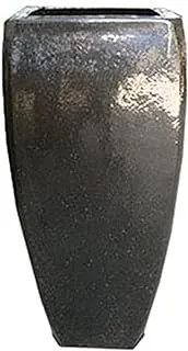 Dubai Garden Centre Tall Milan Planter, Black