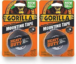 Gorilla Heavy Duty Double Sided Mounting Tape, 1