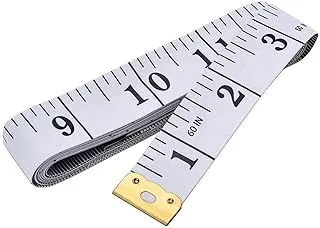 SHOWAY Soft Tape Measures Double-Scale 60-Inch/150cm Measure Ruler Bulk for Sewing Tailor Cloth,Double Scale Waist Measurement Set,Body Measurements | ASSORTED